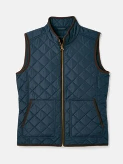 Blue Quilted Gilet 13 Blue Quilted Gilet -Clothing Store 579 709s7