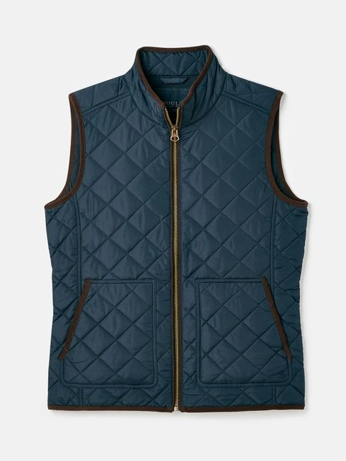 Blue Quilted Gilet 7 Blue Quilted Gilet - Image 7