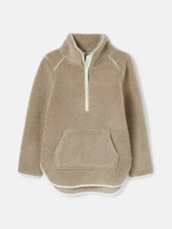 Grey Half Zip Fleece -Clothing Store 584846s9