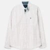 Abbott White Long Sleeve Classic Fit Poplin Shirt