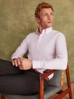 Pink Oxford Shirt 11 Pink Oxford Shirt -Clothing Store 607589s4