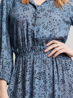 Joules Blue Josie Frill Elasticated Waist Dress 10 Joules Blue Josie Frill Elasticated Waist Dress -Clothing Store 622003s5