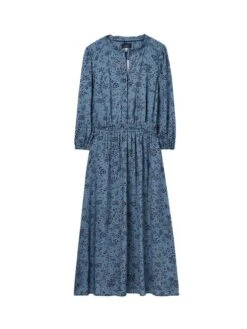 Joules Blue Josie Frill Elasticated Waist Dress 11 Joules Blue Josie Frill Elasticated Waist Dress -Clothing Store 622003s6