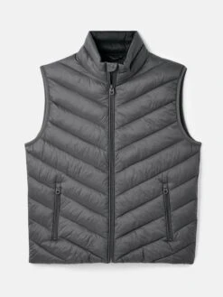 Garrett Grey Padded Shower Resistant Gilet 9 Garrett Grey Padded Shower Resistant Gilet -Clothing Store 630471s5
