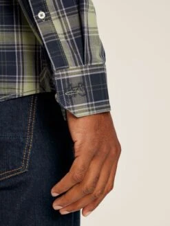 Green Long Sleeve Classic Fit Poplin Shirt 9 Green Long Sleeve Classic Fit Poplin Shirt -Clothing Store 645869s4