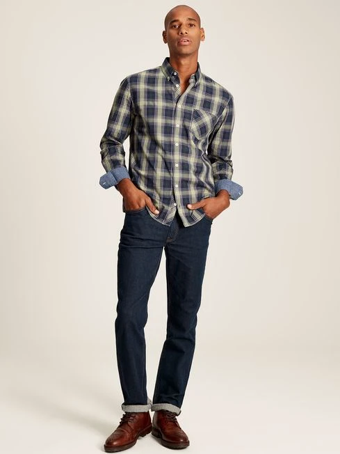 Green Long Sleeve Classic Fit Poplin Shirt 5 Green Long Sleeve Classic Fit Poplin Shirt - Image 5