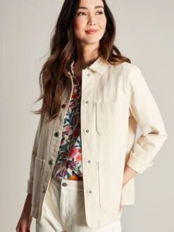 White Chore Jacket