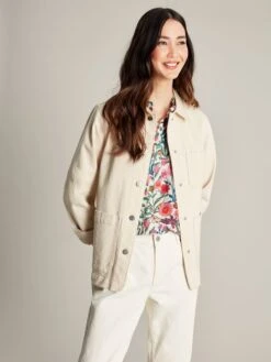 White Chore Jacket -Clothing Store 660475s6