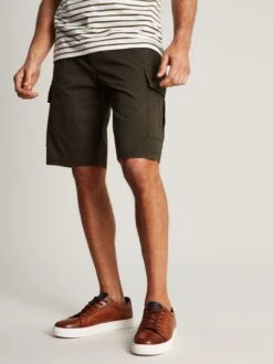 Green Cargo Shorts