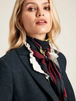 Navy Blue Tweed Blazer -Clothing Store 675 225s4