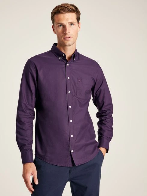 Oxford Purple Classic Fit Shirt 1 Oxford Purple Classic Fit Shirt