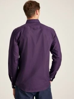 Oxford Purple Classic Fit Shirt 11 Oxford Purple Classic Fit Shirt -Clothing Store 719908s5