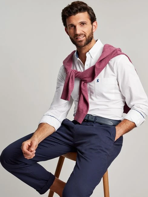 Oxford White Classic Fit Shirt 4 Oxford White Classic Fit Shirt - Image 4