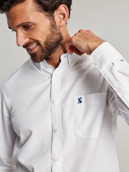 Oxford White Classic Fit Shirt 5 Oxford White Classic Fit Shirt - Image 5