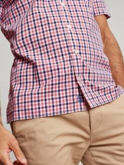 Wilson Pink Short Sleeve Classic Fit Shirt -Clothing Store 818023s4