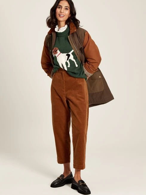 Dark Green Intarsia Knit Jumper 3 Dark Green Intarsia Knit Jumper - Image 3