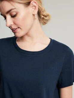 Navy Blue Crew T-Shirt -Clothing Store 870576s4