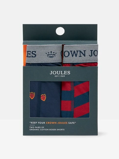Navy Crest Underwear 2 Pack 1 Navy Crest Underwear 2 Pack