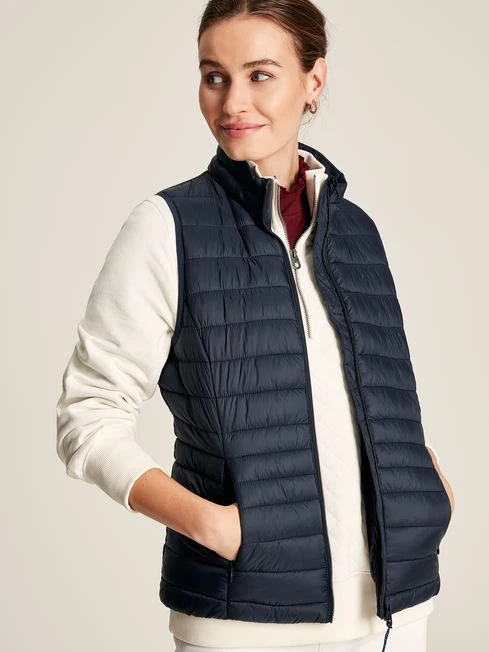 Blue Showerproof Packable Gilet 1 Blue Showerproof Packable Gilet