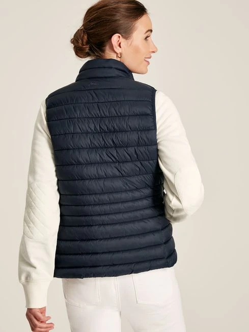 Blue Showerproof Packable Gilet 2 Blue Showerproof Packable Gilet - Image 2