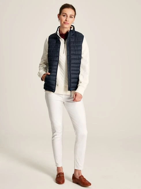 Blue Showerproof Packable Gilet 3 Blue Showerproof Packable Gilet - Image 3