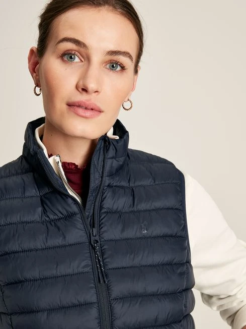 Blue Showerproof Packable Gilet 4 Blue Showerproof Packable Gilet - Image 4