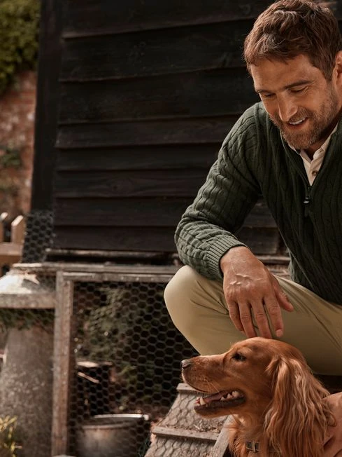 Green Quarter Zip Jumper 7 Green Quarter Zip Jumper - Image 7