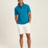 Turquoise Classic Fit Polo Shirt