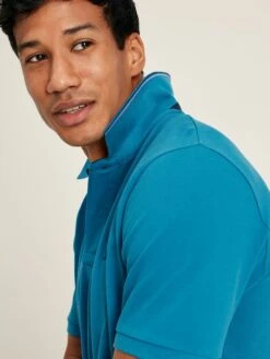 Turquoise Classic Fit Polo Shirt 8 Turquoise Classic Fit Polo Shirt -Clothing Store 922090s4