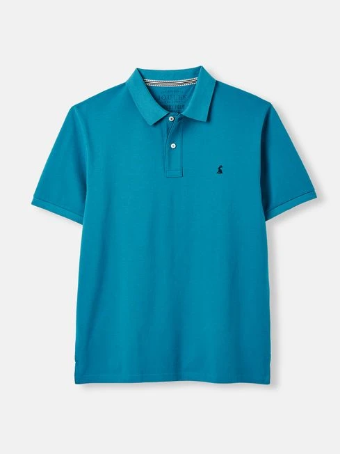 Turquoise Classic Fit Polo Shirt 5 Turquoise Classic Fit Polo Shirt - Image 5