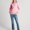 Pink Relaxed Hoodie
