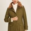 Green Tweed Jacket With Removable Gilet