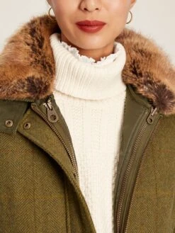 Green Tweed Jacket With Removable Gilet -Clothing Store 956 845s7