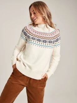 Alba™ Cream Fair Isle Jumper -Clothing Store 956417s4