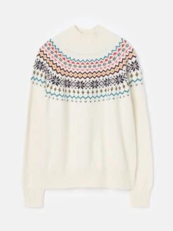 Alba™ Cream Fair Isle Jumper -Clothing Store 956417s5