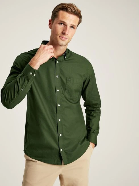Oxford Green Classic Fit Shirt 1 Oxford Green Classic Fit Shirt