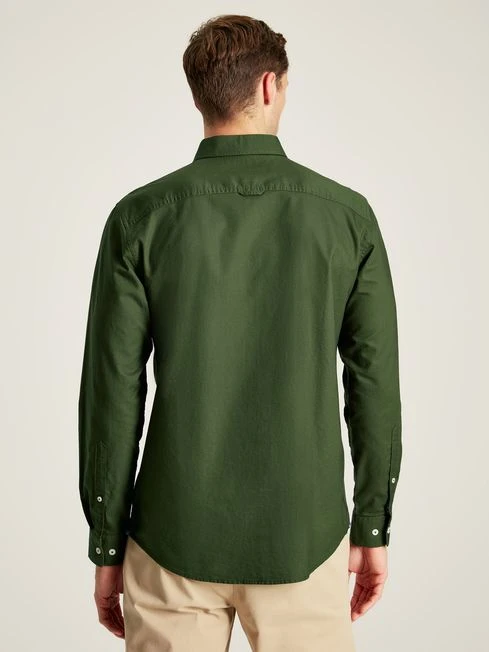 Oxford Green Classic Fit Shirt 4 Oxford Green Classic Fit Shirt - Image 4