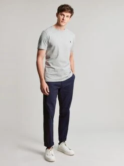 Grey Plain Jersey T-Shirt -Clothing Store 973783s5