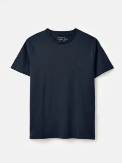 Navy Blue Plain Jersey T-Shirt -Clothing Store C23347s5