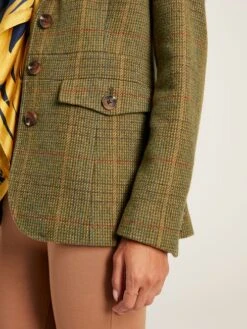 Green Tweed Blazer -Clothing Store C25 628s8