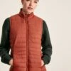 Red Showerproof Packable Gilet