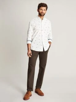 Green Slim Fit Chinos -Clothing Store C38 481s3