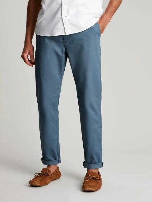 Blue Slim Fit Chinos 1 Blue Slim Fit Chinos
