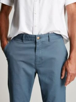 Blue Slim Fit Chinos 11 Blue Slim Fit Chinos -Clothing Store C39 713s5