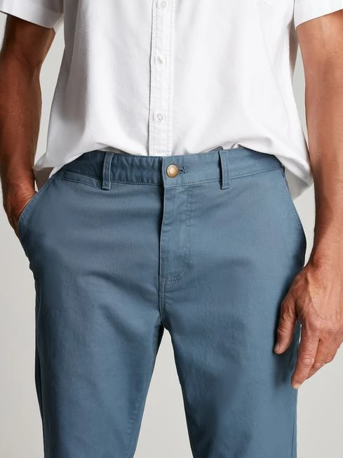 Blue Slim Fit Chinos 5 Blue Slim Fit Chinos - Image 5
