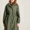 Green Waterproof Packable Raincoat