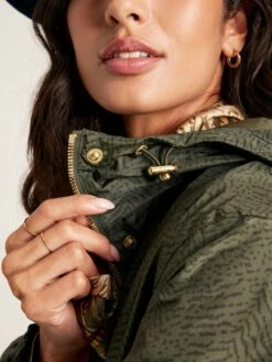 Green Waterproof Packable Raincoat -Clothing Store C45 761s6