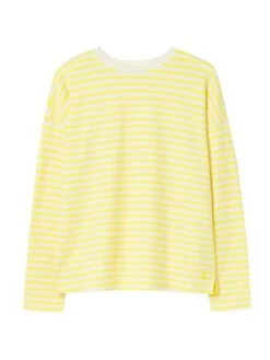 Yellow Drop Shoulder Long Sleeve Top 11 Yellow Drop Shoulder Long Sleeve Top -Clothing Store C64495s6