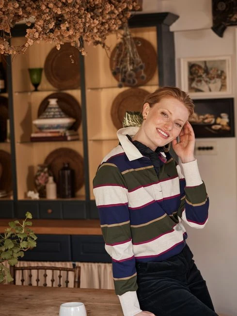 Green Rugby Shirt 7 Green Rugby Shirt - Image 7