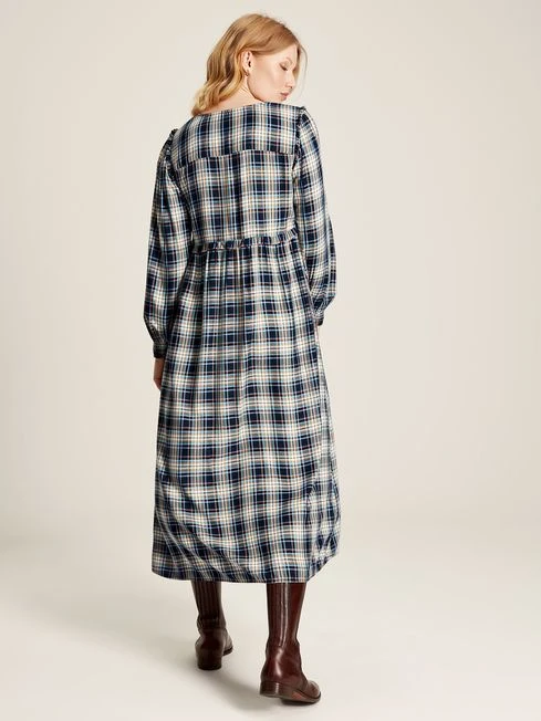 Camilla Blue Button Front Tiered Dress 2 Camilla Blue Button Front Tiered Dress - Image 2